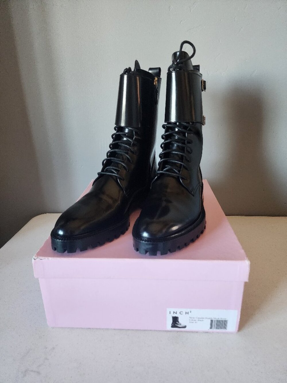 Inch 2 Combat Boots "NEW" - Picture 2 of 16